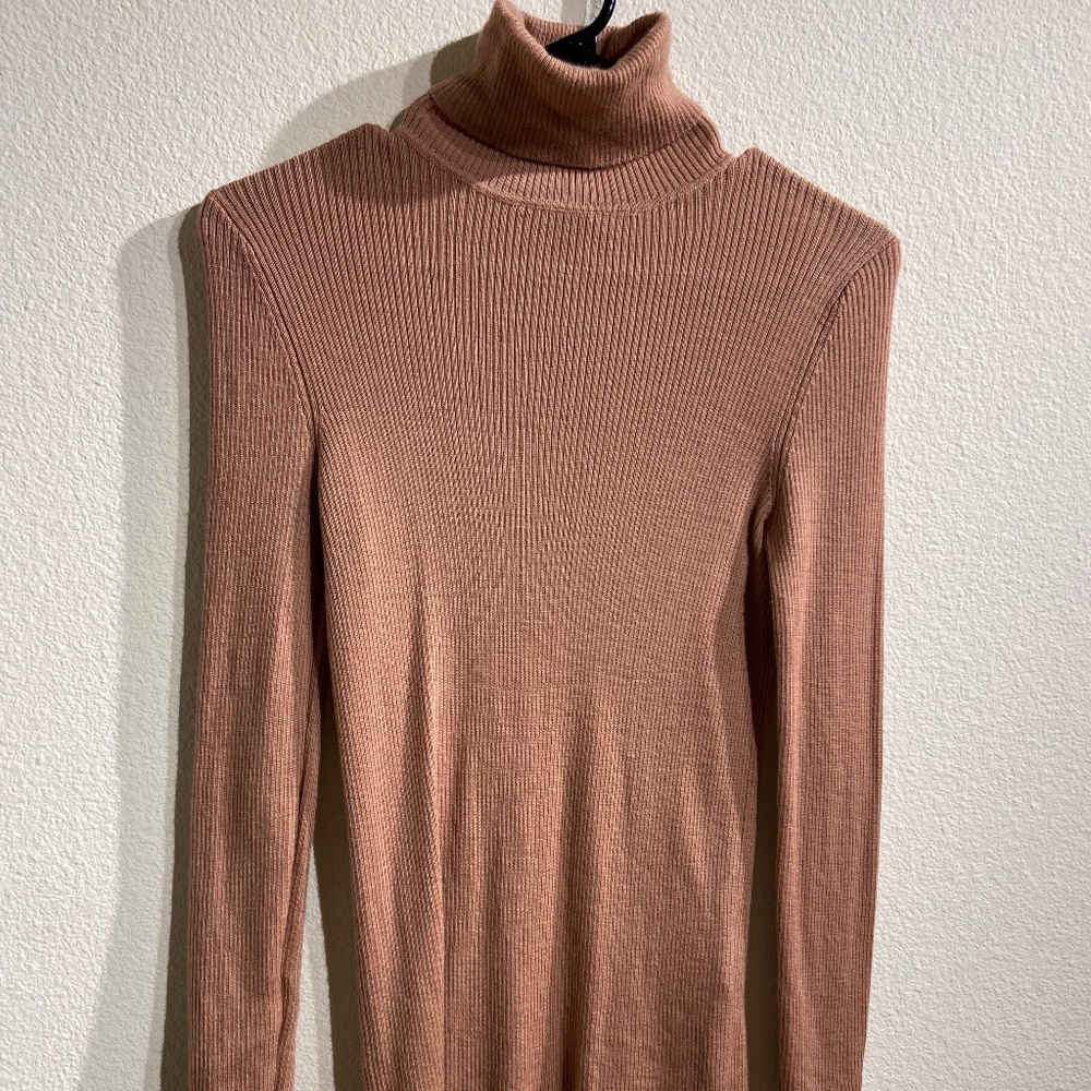 Uniqlo Nude Turtleneck